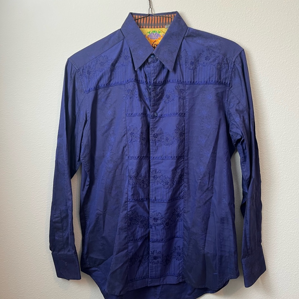 Men's Blue Dress Shirt